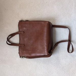 Madewell brown leather purse